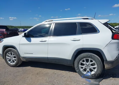 2017 Jeep Cherokee Latitude 4X4 из США, поврежденный, VIN 1C4PJMCB7HW649237